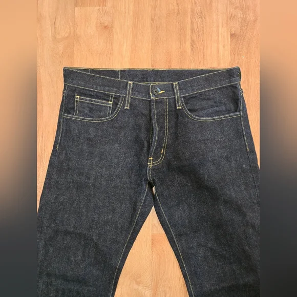 Hoyle Jackson selvedge denim jeans 31 Made in USA Button Fly